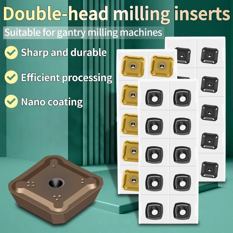 

SEKT13T3AFTR CNC milling cutter insert SE45 stainless steel special square cutting particle suitable for KM13 cutter head blade