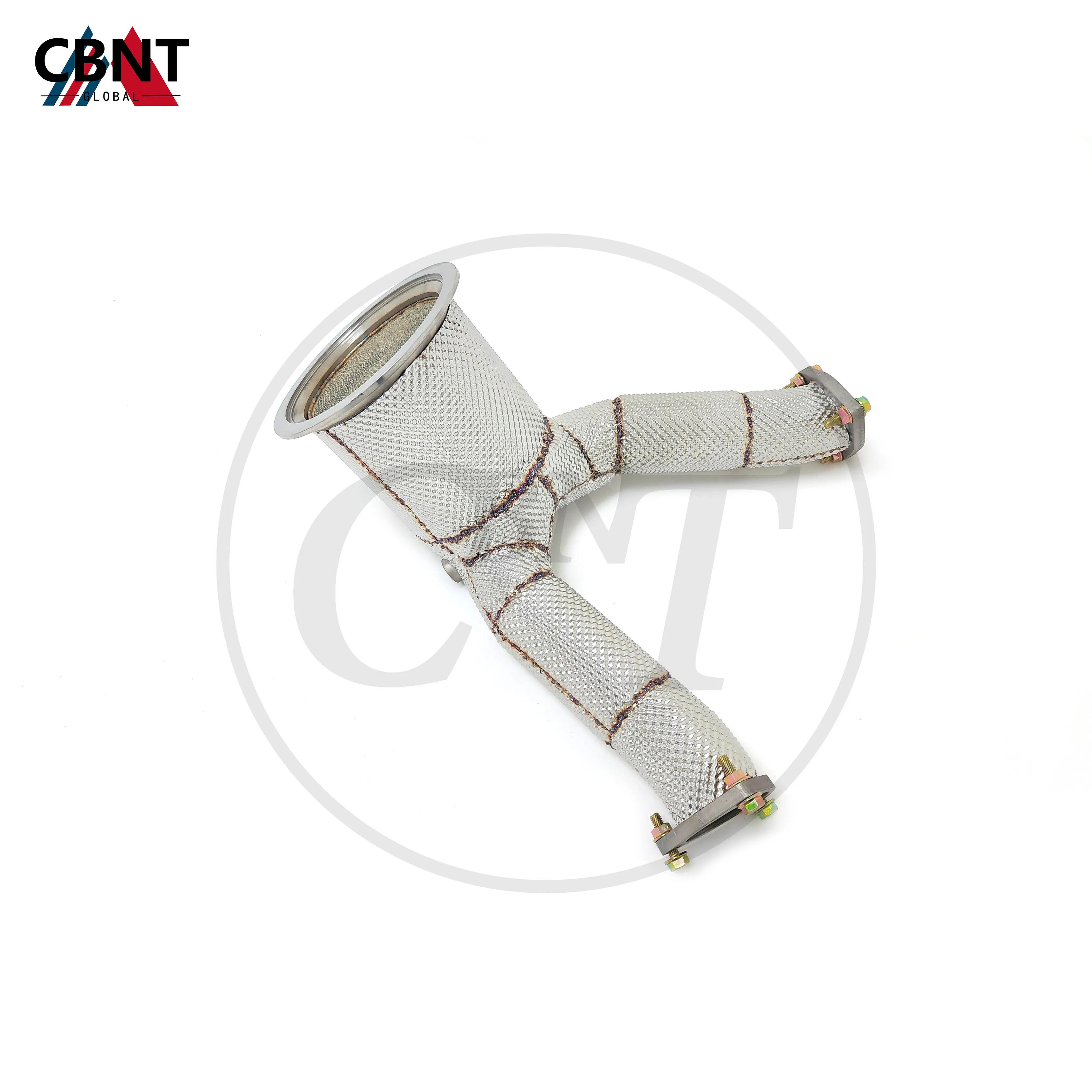 

CBNT Catted/Catless Downpipe Exhaust-headers with Catalytic Converter for Audi SQ5 B9 3.0T 2018-2023 Exhaust-pipe Systems