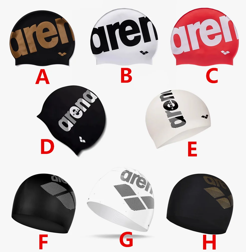 Arena Silicone Swimming Cap Non-Slip Waterproof Low Resistance for Men And Women Professional Speed up Equipment view 6