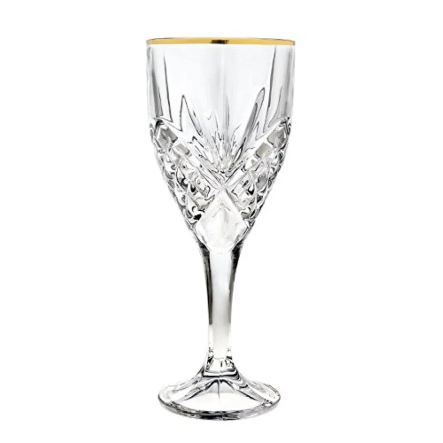 

Dublin Wine Glasses Stemmed Wine Glass Goblets - 9oz Set of 4