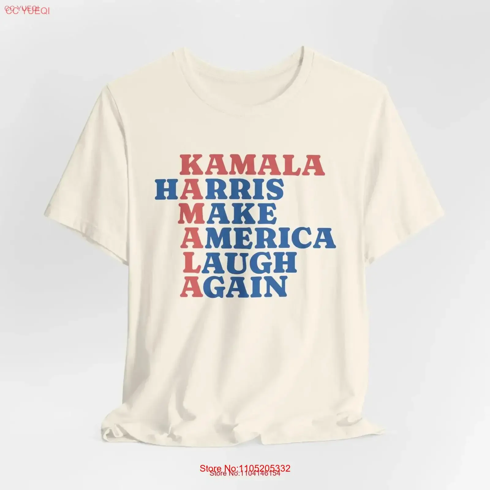 Make America Laugh Again T Shirt Kamala 2024 Madam PresidenT Harris Walz Election vintage Washed Stylish Slightly fashion