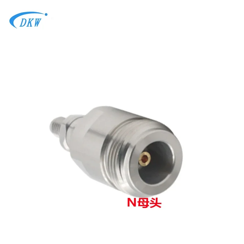 N female to SSMA female adapter 18GHZ stainless steel N-SSMA-KJG millimeter wave adapter