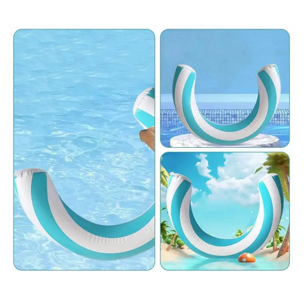 Flexible Schwimmnudeln, Sommer-Wasserspaß-Set, gebogene Poolnudeln, Antriebsstift, tragbarer Lounge-Stuhl für Pool, Strand