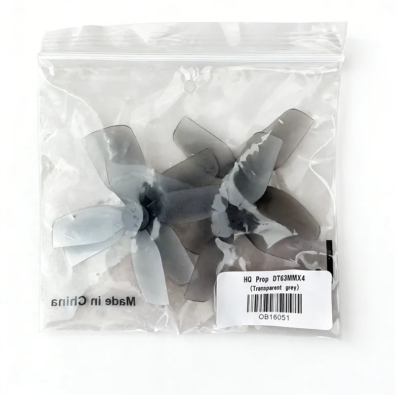 HQProp DT63MMX4 63mm 4-Blade Propeller (2CW+2CCW), 2.5