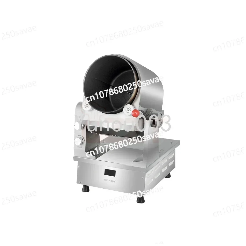 Automatic Electric Stir Frying Machine, Commercial Electric, Automatic Cooking Machine, Gas, Auto Cooking, 220V, 5kW