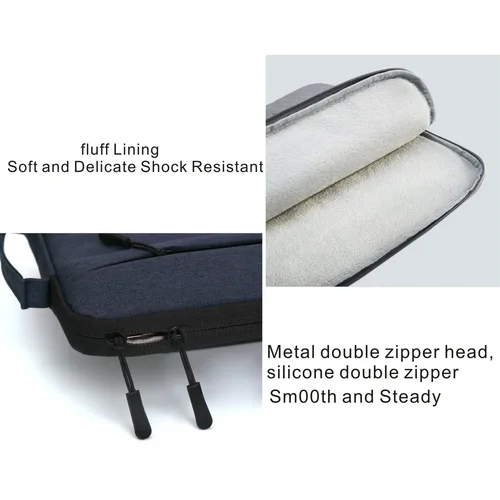 Imagen 2 del producto Bolsa para ordenador portátil 14 15 15,6 pulgadas para Macbook Pro Huawei Xiaomi Mac Book M1 funda para portátil accesorios para portátil funda para portátil