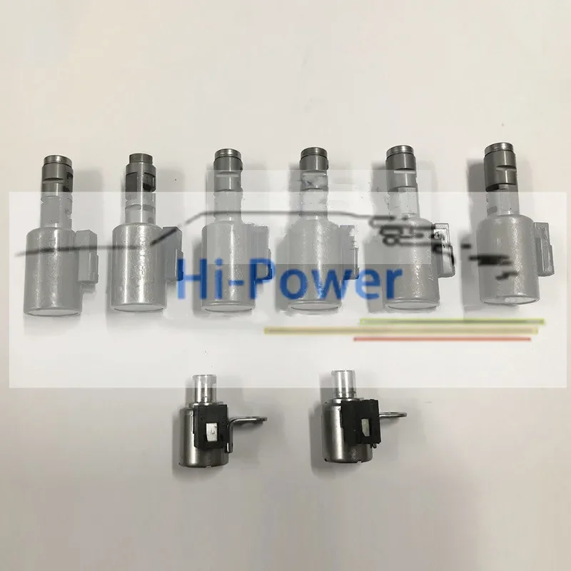 09D TR60SN Original Automatic Transmission Solenoids For VW Audi Porsche Refurbished With 100% Tested  8PCS PER SET Auto Parts