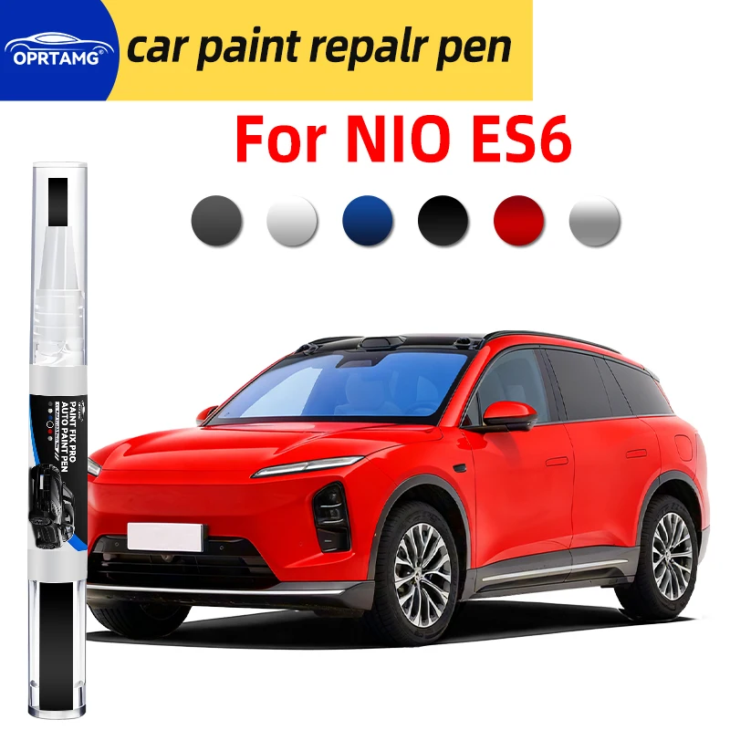Caneta de reparo de pintura de carro, para NIO ES6, reparo de arranhões, spray de pintura preta, ferramentas de pintura de carro, acessórios, gadgets,