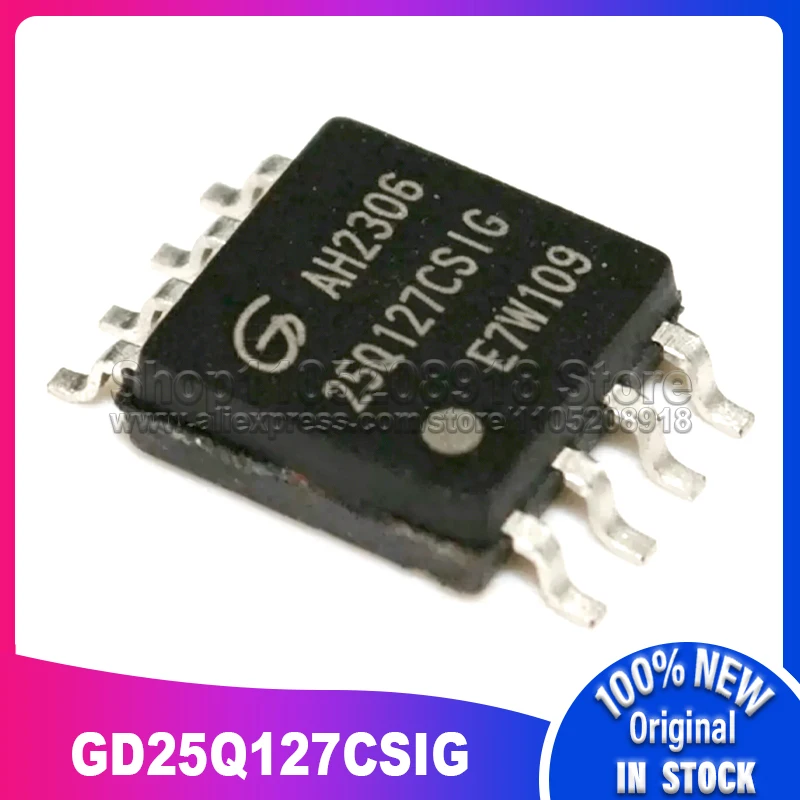 

5PCS/LOT GD25Q127CSIG SOP8 25Q127CSI 100% New Spot stock