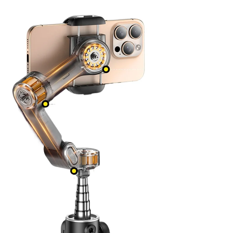 

LED Display Phone Holder For IPhone Smartphone for Smart X2 Handheld Gimbal 3 Axis Stabilizer Built-in 20cm Extension Rod