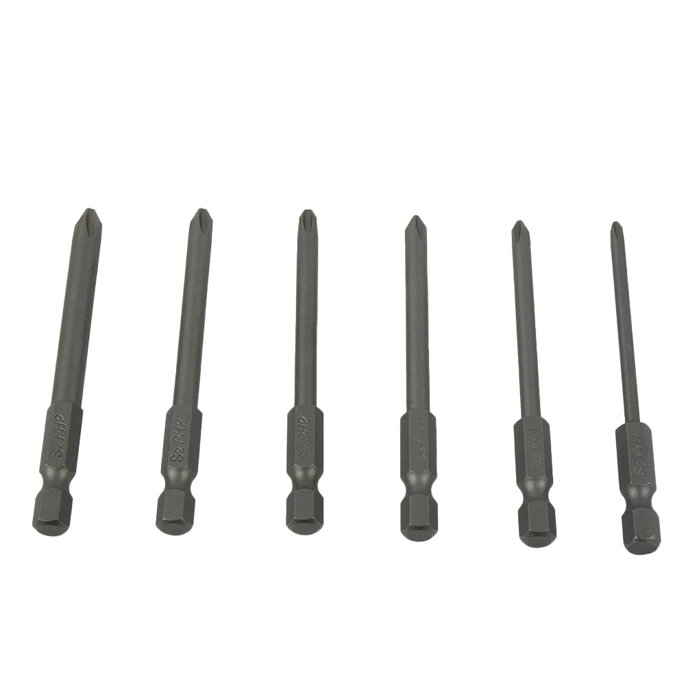 

Nutdrivers Screwdriver Bit Hex Cross Head 6.35mm / 1/4\" Shank 75mm Long For Small Appliances Hand Tools High Quality