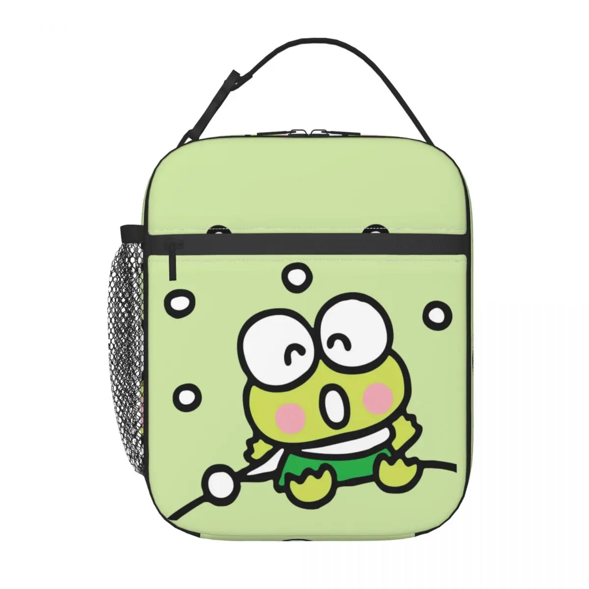 Cute Frog Bento Boxes Sanrio Kero Kero Keroppi For Girls Portable Outdoor Lunch Box Bag Leakproof Insulated