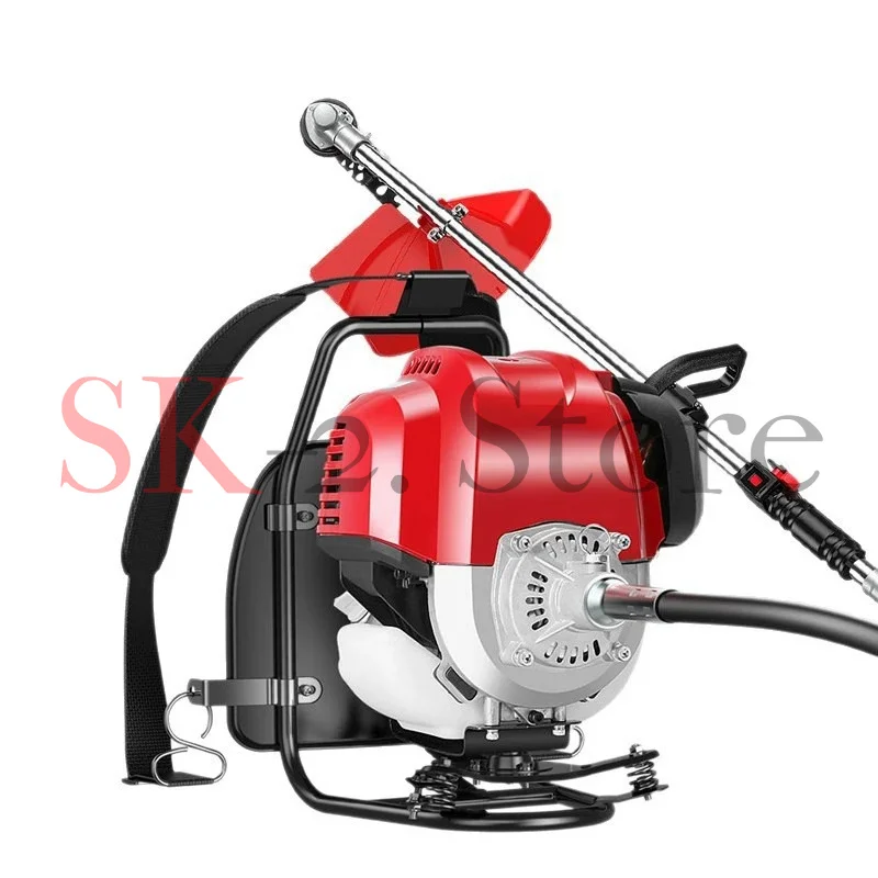 High-power imported suitable for GX50 four-stroke backpack lawn mower, small household lawn mower