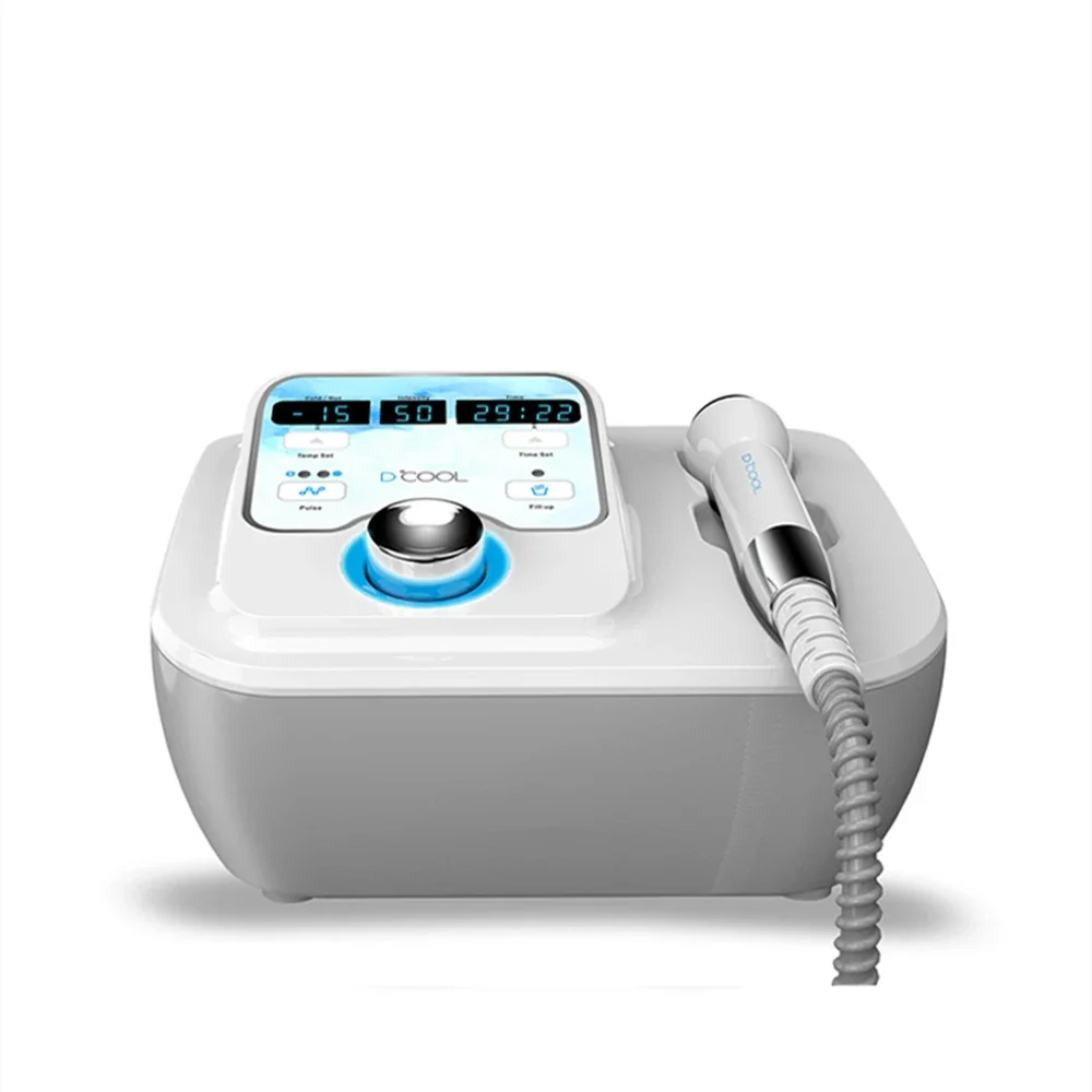 2022 Portable 2 In 1 Electroporation Cool Hot EMS Fat Freezing Skin Cool Electroporation No Needle Mesotherapy Machine