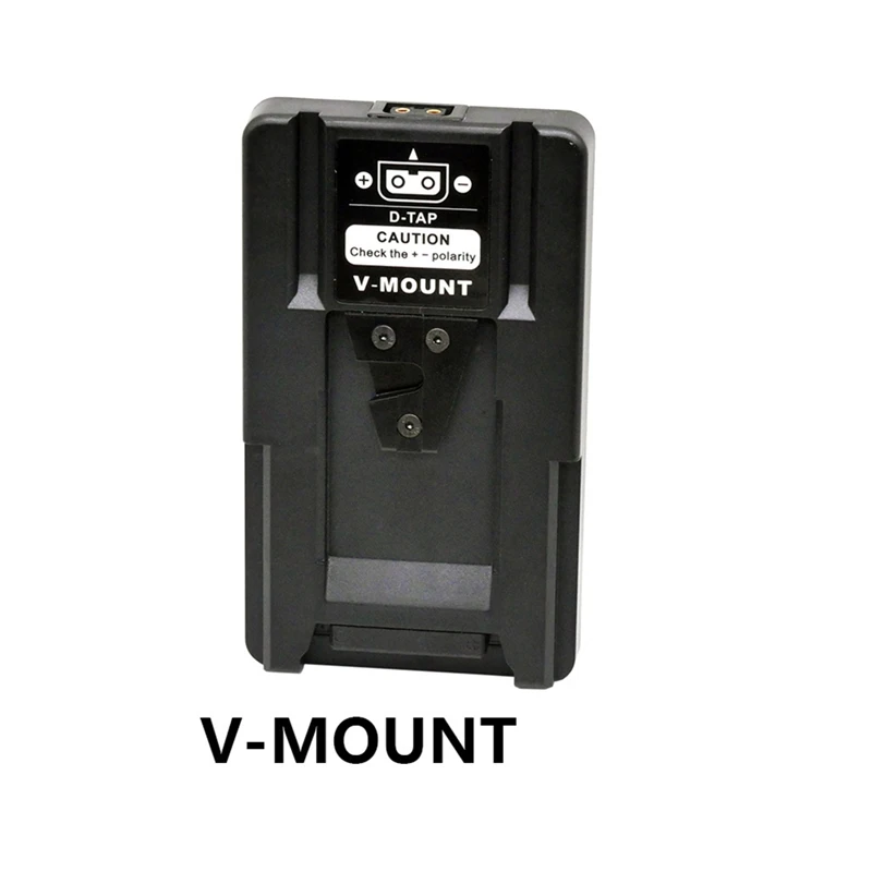 V-Mount Battery Hanging Plate Dtap Output Metal Triangle Copper Plated Terminal V-Port Adapter-WDL