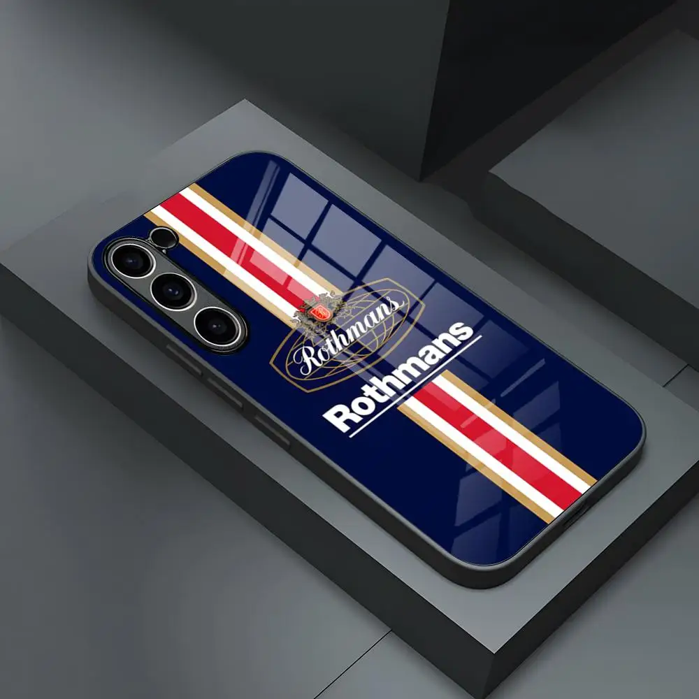 COOL R-Rothmans Racing Phone Case For S25 Ultra Samsung S26 S23 S24 Plus S22 S20 S21 Fe A54 A34 A53 A16 Glass Cover