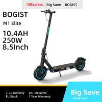 BOGIST-M1Elite Folding Off Road Electric Scooter, 250W Power Motor, 36V 15AH Battery, 8.5 Inch