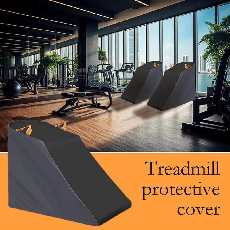 

Outdoor Treadmill Cover Weatherproof Treadmill Protector Covers With Reflective Handle Gym Exercise Equipment Running Machine