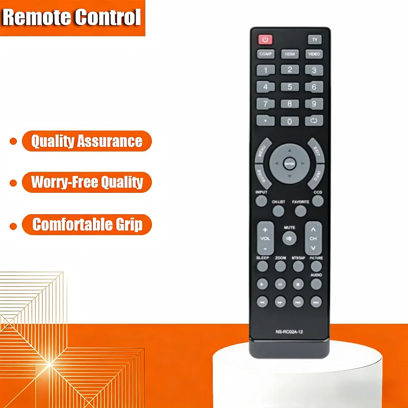 

New Replacement NS-RC02A-12 For INSIGNIA LCD LED TV Remote Control NS-RC03A-A13 DX15E220A12 DX19E220A NS19E720A12 NS46L780A12