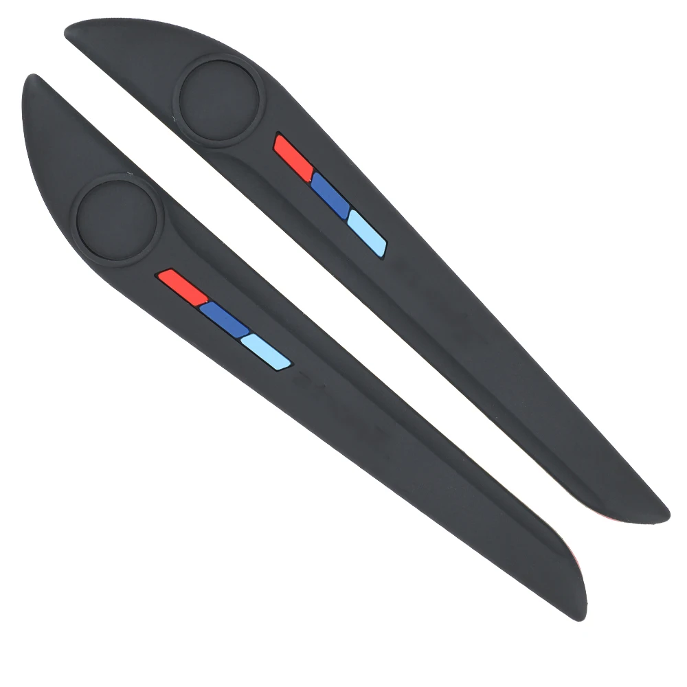 Scratch Sticker Universal Bumper Rear View Mirror Anti-Collision Strip Car Door Side Edge Protector Styling Moulding 2 Piece/set