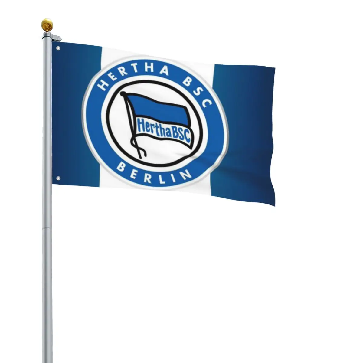 

90x60cm Hertha BSC Soccer flag Indoor And Outdoor Decoration