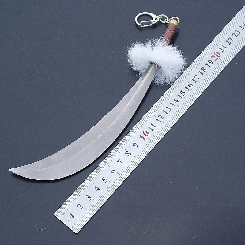 21 centimetri Sesshoumaru Tessaiga Spada Modello In Lega di Metallo Giocattolo Vacanza Portachiavi Gioco Periferico Anime Manga Collezione Regalo Giocattolo per Il Ragazzo