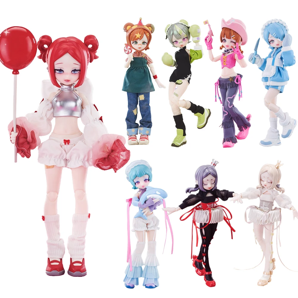 

Eve Lynna Dream Park Series Blind Box Bjd Movable Doll Kawaii Model Garage Kit Anime Trendy Toy Figurines Boy Girl Surprise Gift