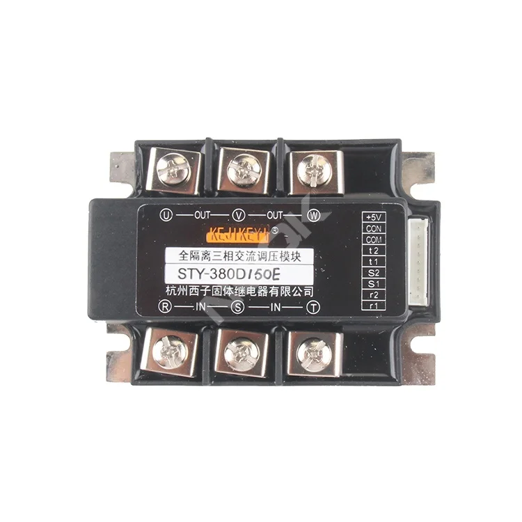 

STY 380D150E Miniature AC Voltage Regulator Module Fully Isolated Three-Phase High Power Contact Load Sealed Protector