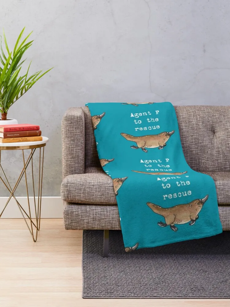 Platypus - Animal Series Throw Blanket Soft Big Plaid Blankets Sofas Of Decoration Blankets