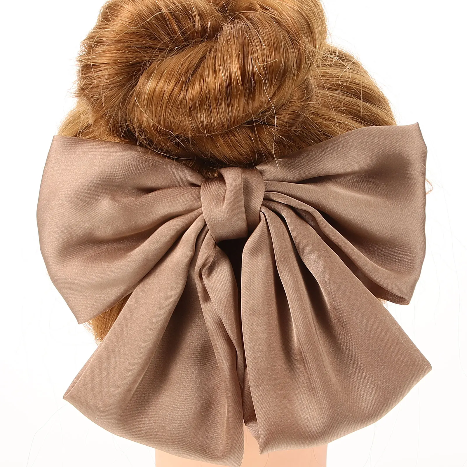 

2 Pcs Bow Hairpin Bows Clip Womens for Girls Large Barrettes Hairbows Accessories Clips