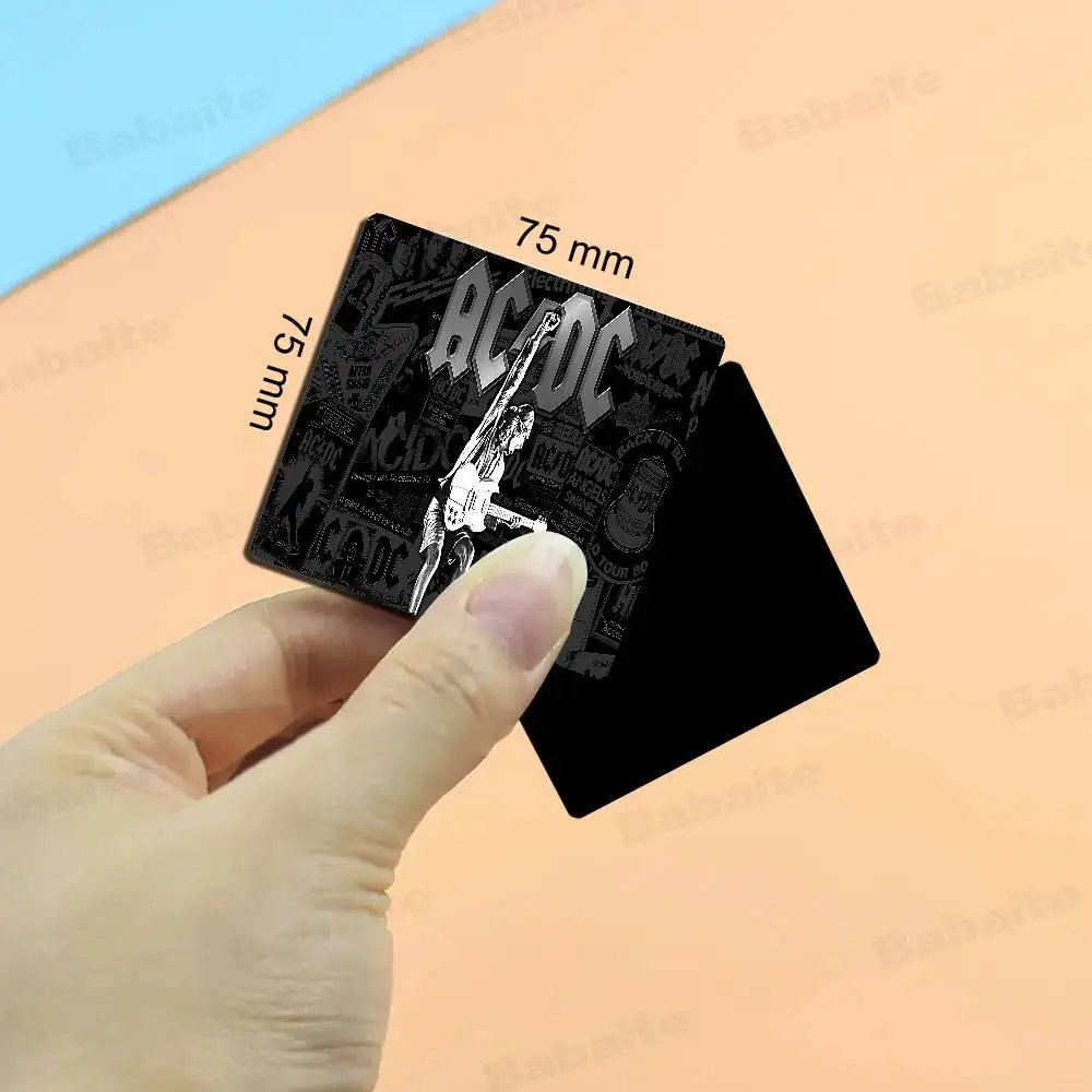 ريترو روك باند AC-DC أنمي مغناطيس شخصية مغناطيس الثلاجة مغناطيس مخصص للمطبخ السبورة الديكور مكتب هدية #6