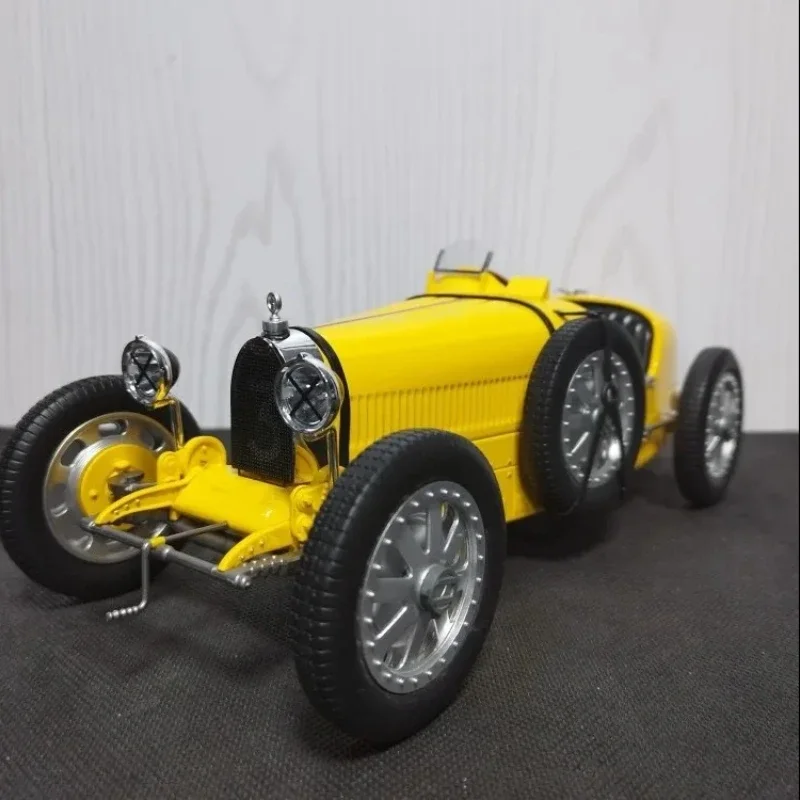 1:12 Bugatti Vintage auto Hohe Simulation Diecast Auto Metall Legierung Modell Auto Display Ornamente Für Jungen Geschenke Sammlung