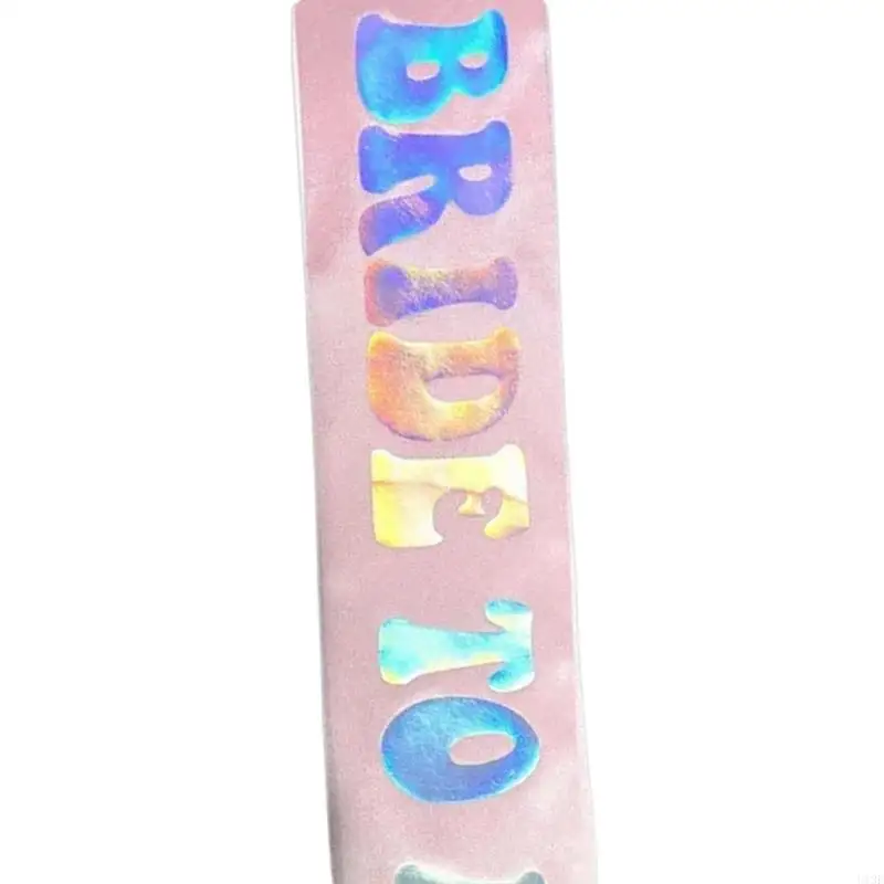 Bridal Sash Bachelorette Party Supply Supply Bride menjadi hadiah pernikahan bridal shower