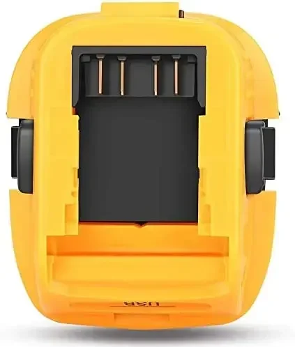 Imagem -05 - Adaptador de Bateria Dca1820 para Dewalt 20v Bateria de Lítio Converter para para Dewalt Broca 18v Nicad e Nimh Ferramentas com Conversor Usb