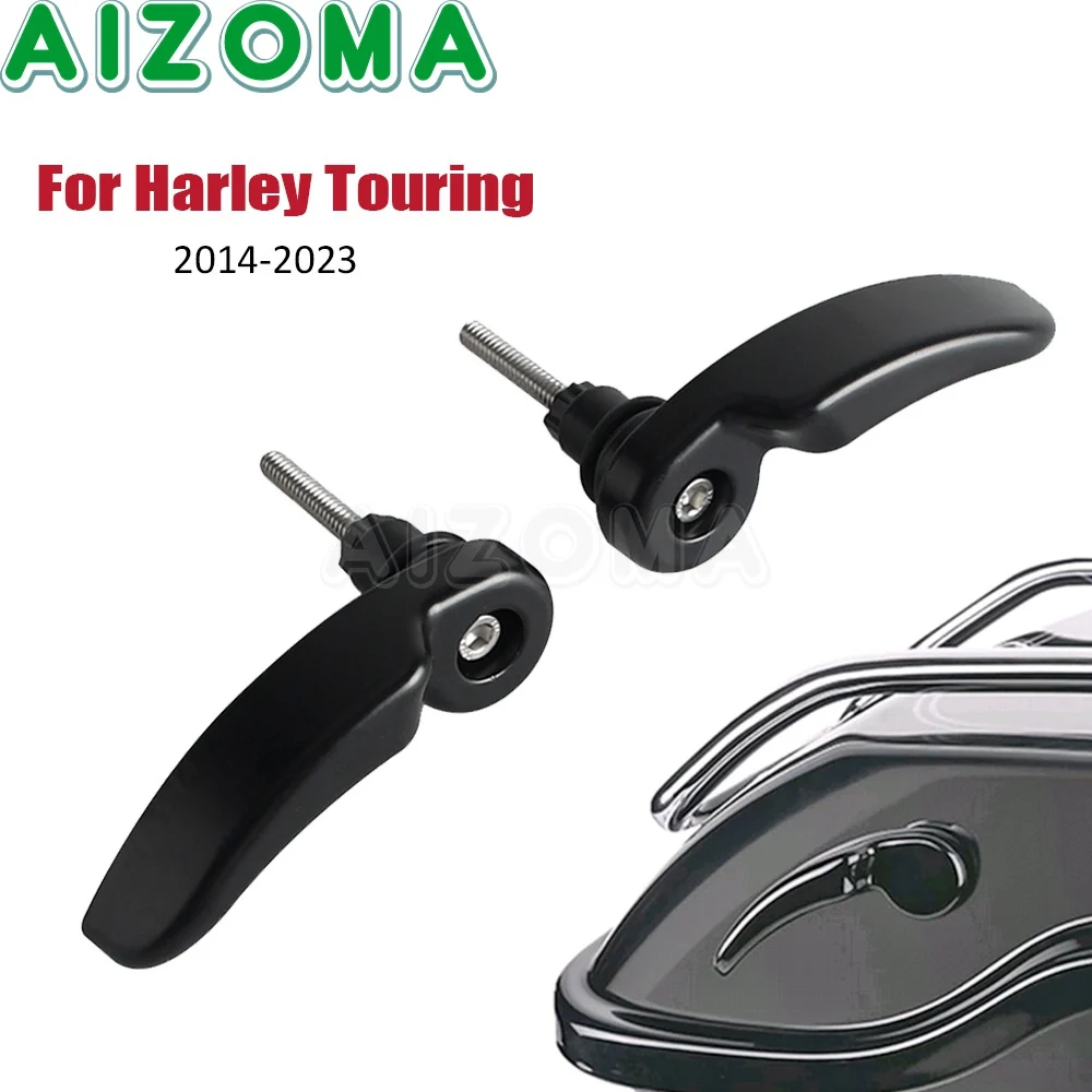 

Motorcycle Saddlebag Latchs For Harley Touring Electra Glide Street Glide Road Glide Road King FLHR Ultra Limited CVO 2014-2023
