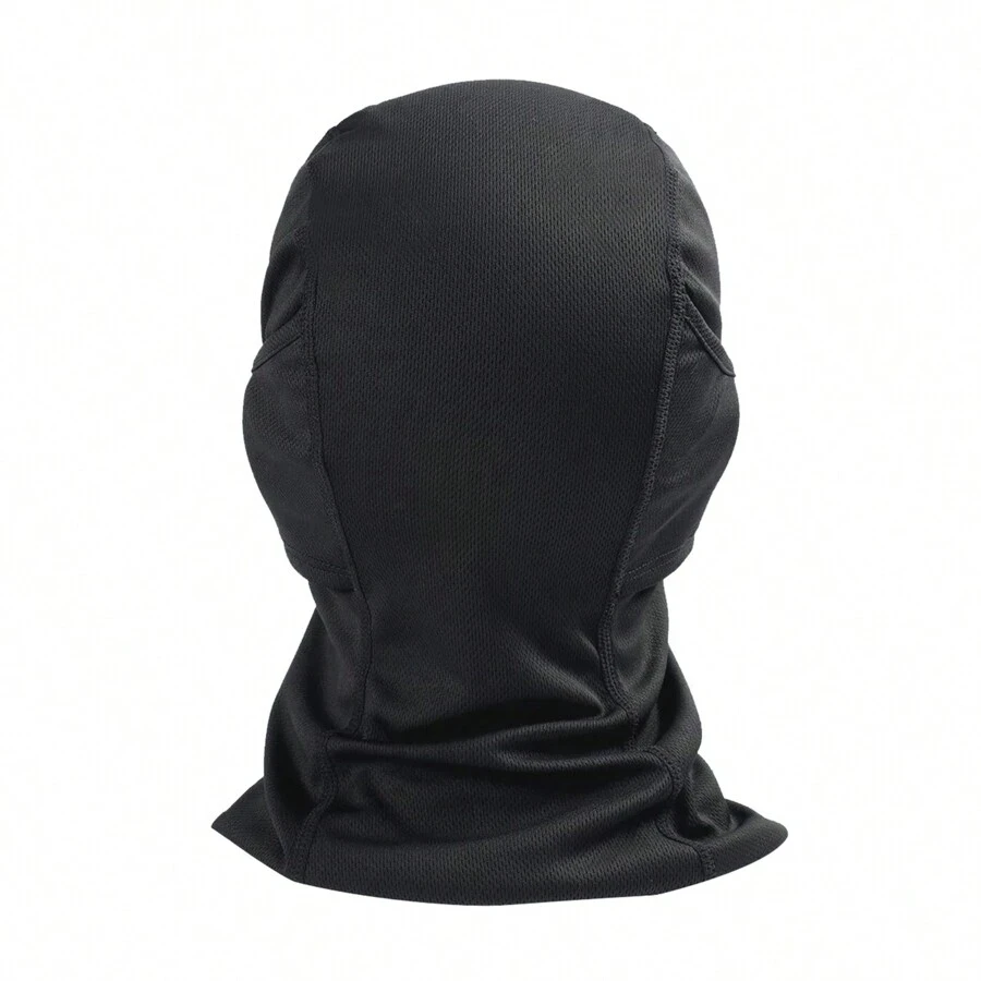 Capuche de masque imprimé croisé pour hommes et femmes, cagoule d'équitation en plein air, chapeau coupe-vent et crème solaire, 1PC