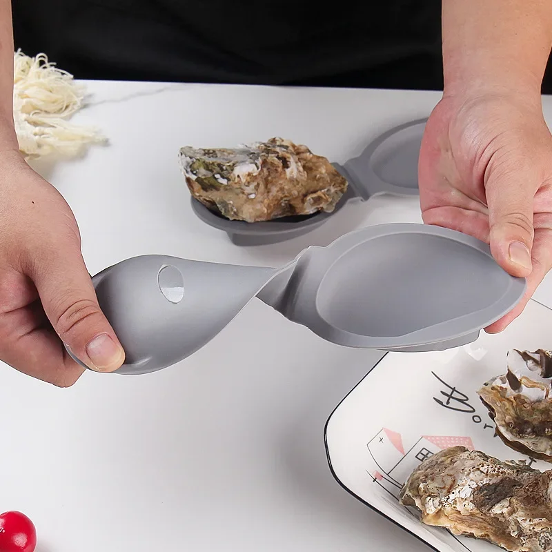 Hot Oyster Shucking Hand Clip Silicone Oyster Shucker Shellfish Opener Tool Kitchen Tool For Seafood Oyster Knives Opener Tool