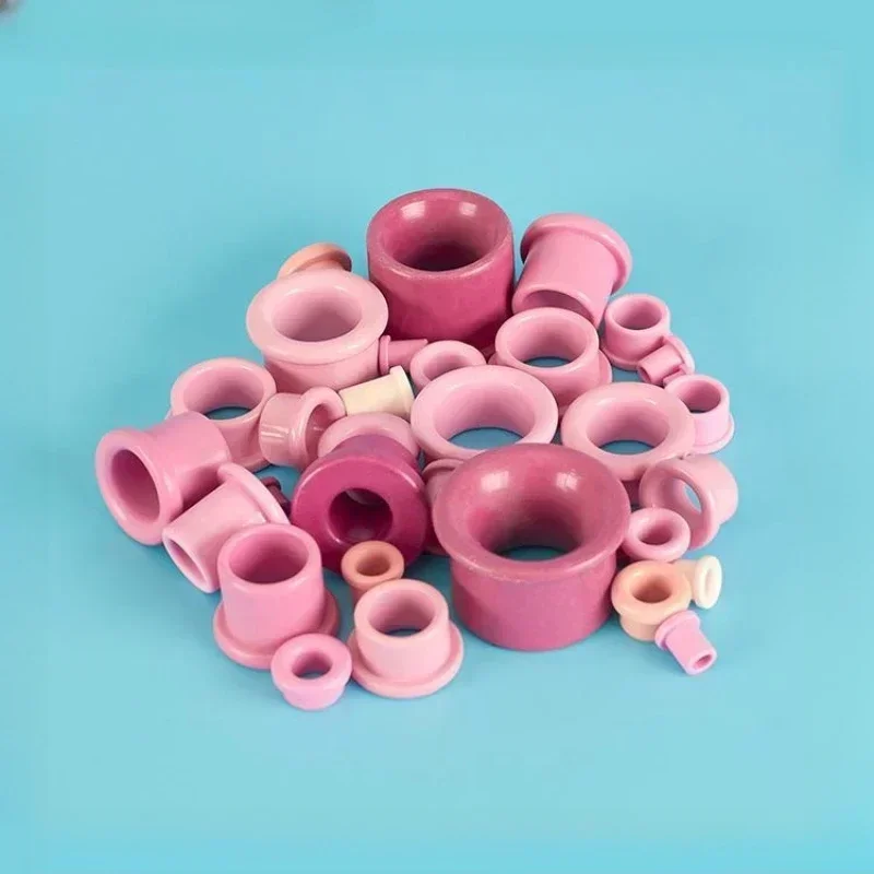

95 Ceramic Alumina Textile Accessories Porcelain Eye Stranding Machine Wear resistant Magnetic Head Ceramic Head Round Wrapped