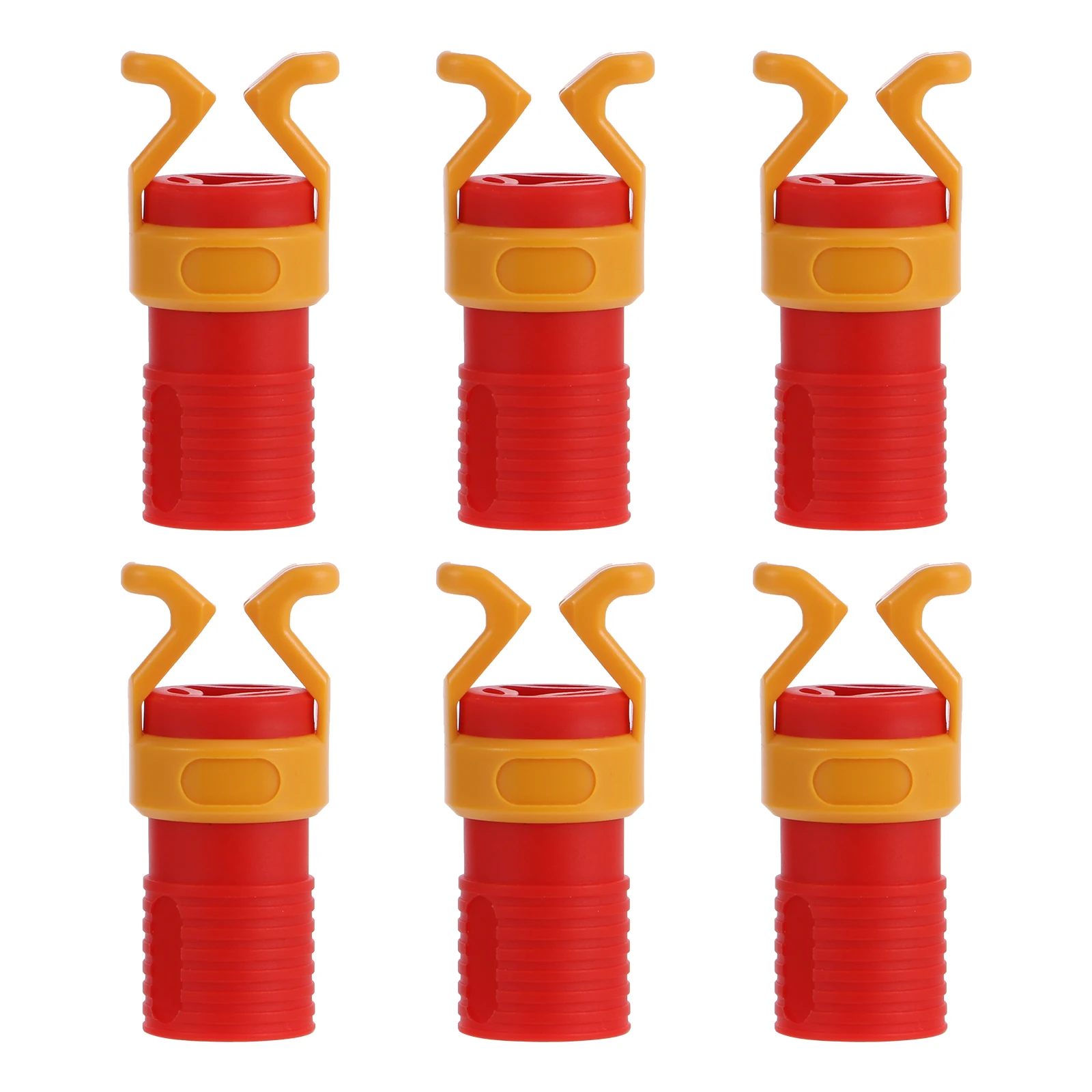 6 Pcs Screw Holder ABS Plastic Gripper Clamper Fixing Sleeve Woodworking Tool Compatible 6 8mm Practical Durability