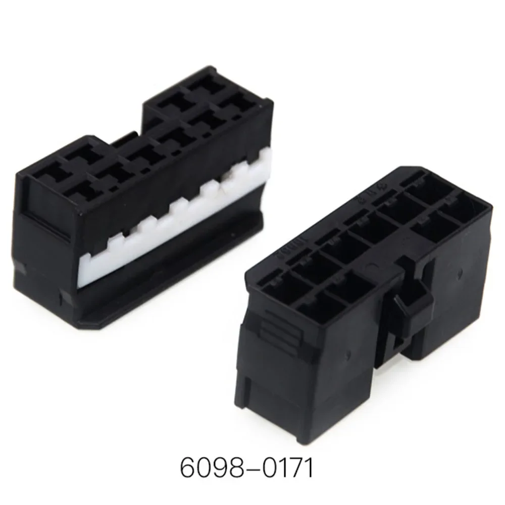 

5sets Sumitomo 10pin Black Auto Electric Plug Waterproof Plastic Connector 6098-0171