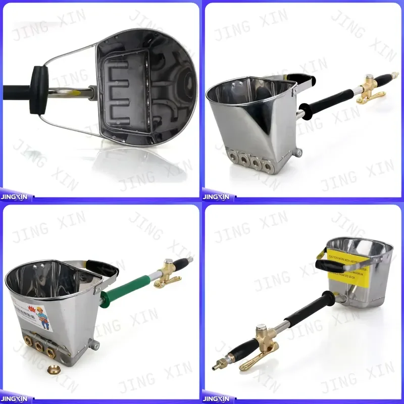 Custom for Vevor Spray Gun Wall Ceiling Cement Mortar Plaster Hopper 4 Jet Nozzle Construction Painting Tool Airless Sprayer