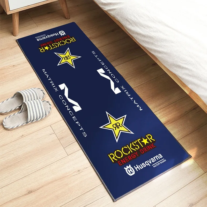 

Garage Mat Motorcycle Carpet Racing Moto Display Husqvarna Carpet for Husqvarna Motorcycle Area Rug Anti-slip Indoor Decor Rug