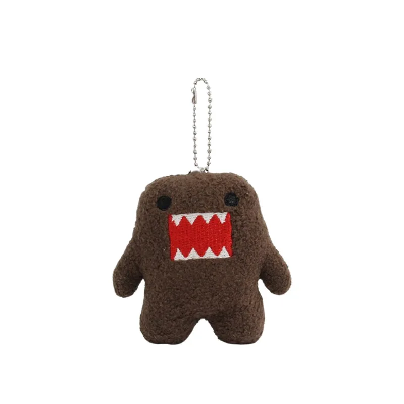 Domo Kun – porte-clés en peluche, poupée en peluche de dessin animé Domokun, Mini jouet en peluche, pendentif de sac, mignon, breloque pour sac à dos, accessoire cadeau