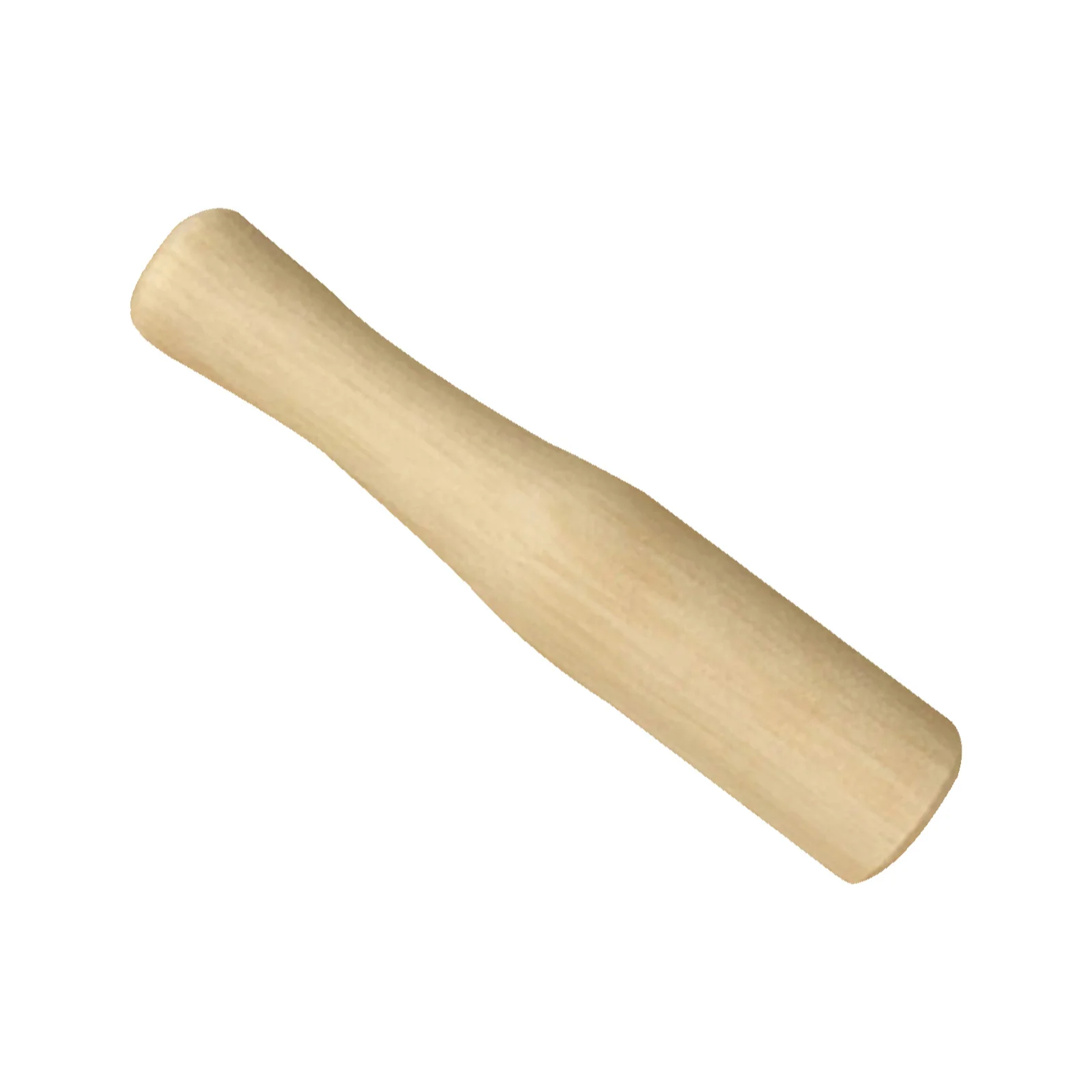 Pengaduk Kayu Asli dengan Gagang Panjang Desain Ergonomis untuk Menghaluskan Saus Sup Puree Pengaduk Koktail Kayu