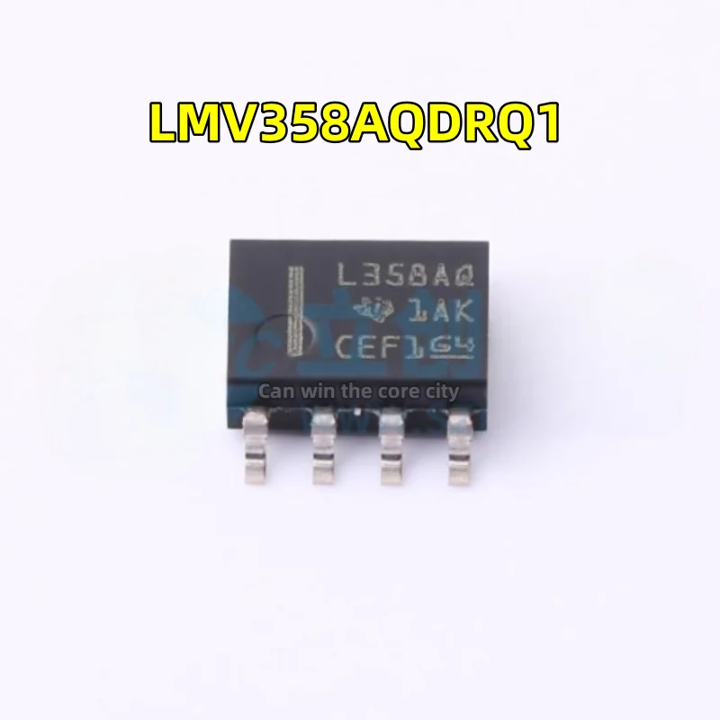 50 PCS / LOT new LMV358AQDRQ1 SOIC-8 screen printing L358AQ, rail to track operational amplifier spot direct auction