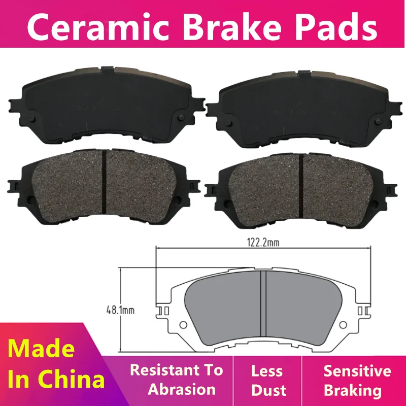 For Toyota Vios/Yaris Ativ Yaris L Vios(Xp150) Front Brake Pads/Auto Parts D1950