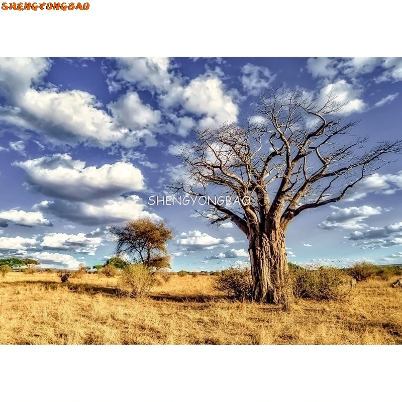 SHENGYONGBAO Forêt Tropicale Arbres Verts Plantes Feuilles Art Photographie Décors Accessoires Paysage Photo Studio Fond REL-01