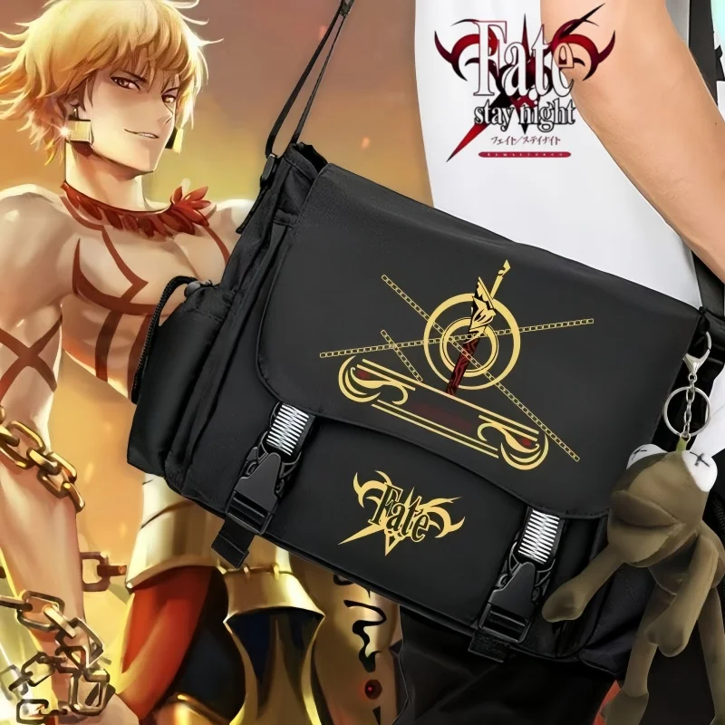 

Рюкзак FATE для игр и аниме-мерча, студенческий, для ноутбука, косметики, школьной формы, большой вместимости, праздничный подарок