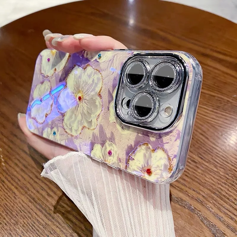 Kamera koruyucu ile darbeye dayanıklı telefon kapağı, akıllı telefon kılıfı, Anime, toplu moda stilleri, telefon kılıfı, 16 15, 14, 13Pro Max