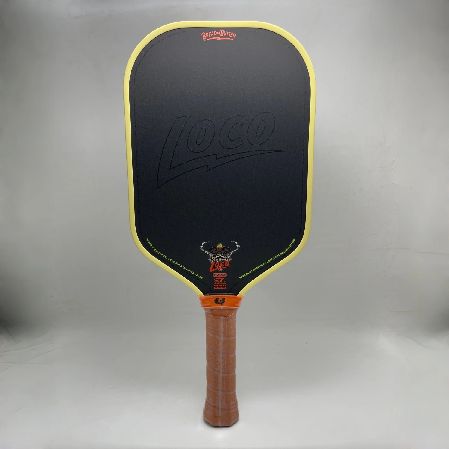 Bread Butter Loco Pickleball Paddle Blue 16mm EVA Foam Core Hybrid Standard CFC T700-High Quality Portable Training image 3